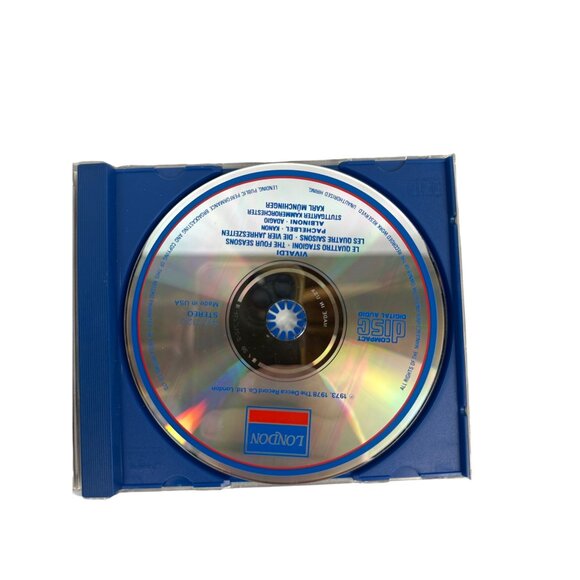 Vivaldi Le Quattro Stagioni Jubilee Edition Karl Münchinger Pachelbel 1988 CD - Picture 4 of 8